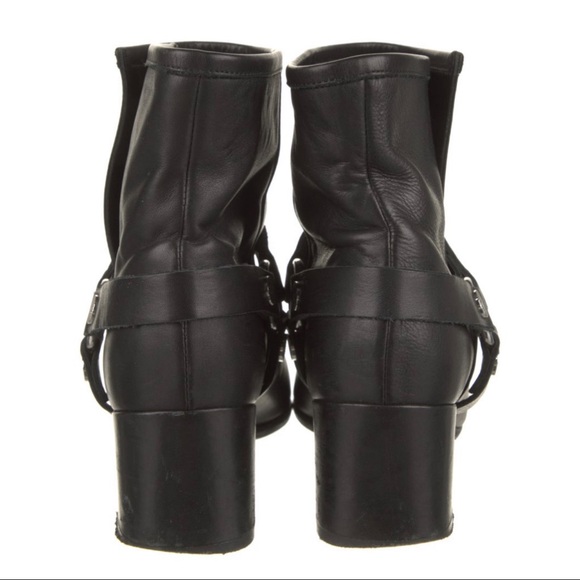 Zadig & Voltaire leather Moto boots sz9 - Picture 3 of 4